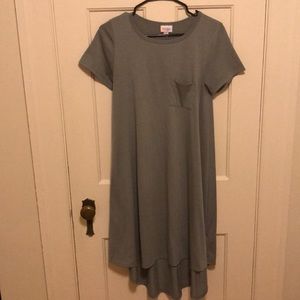 Lularoe Xs solid gray Carly